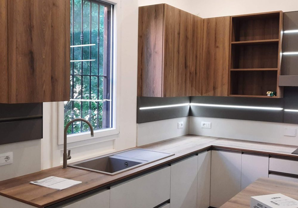 Dettaglio cucina su misura