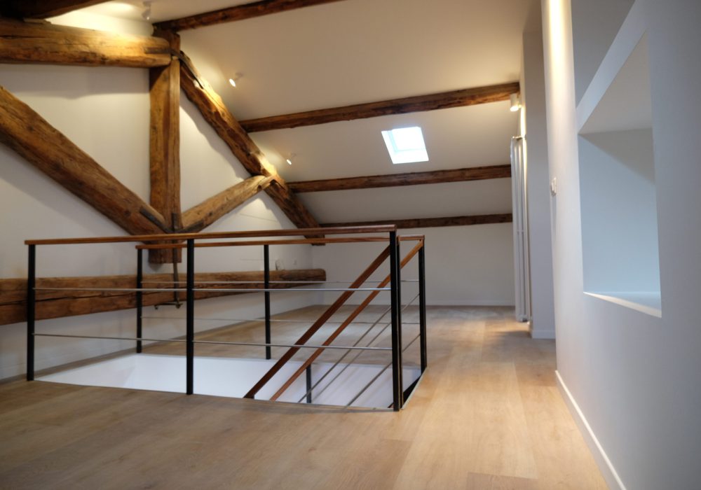 Recupero di sottotetto nel centro storico di Bologna